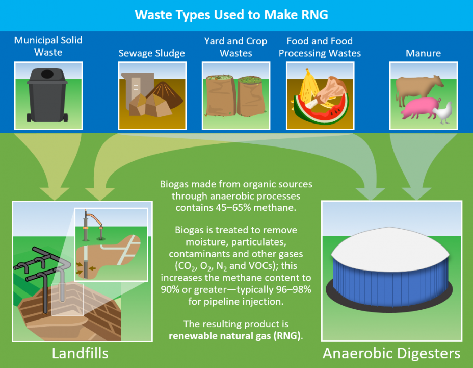 Feedstock for RNG